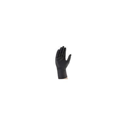 Gants nitrile noir boite de 100 gants - SINGER