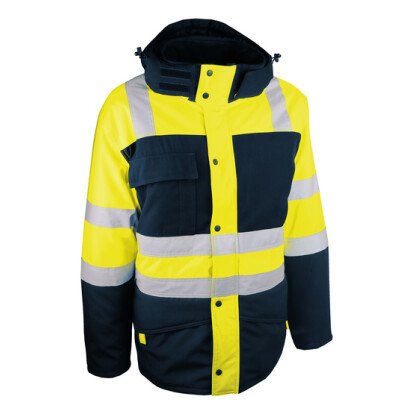 Parka jaune PARINO haute visibilité contre le FROID INTENSE - SINGER