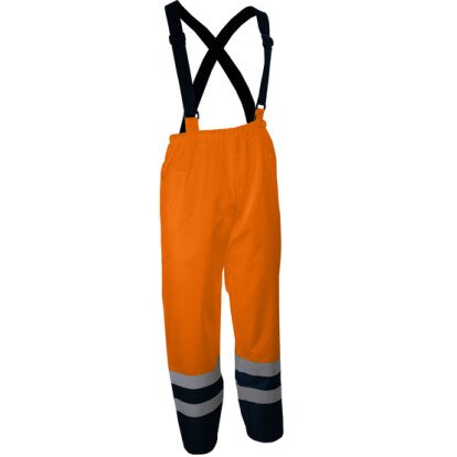 Pantalon de pluie à bretelle jaune haute visibilité - SINGER