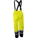 Pantalon de pluie à bretelle jaune haute visibilité - SINGER