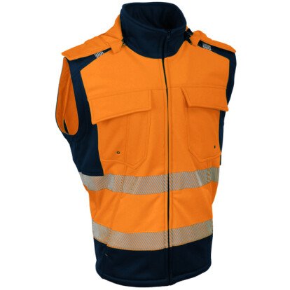 Veste SOFTSHELL HV 2en1 triple couche