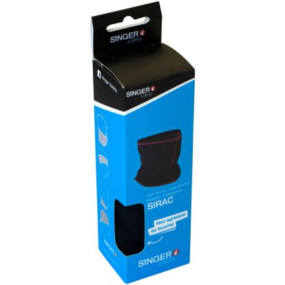 Cache-cou SIRAC noir