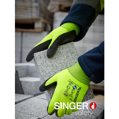 Gant HV doublé paume enduite