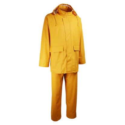 Vêtement de pluie complet PU et PVC